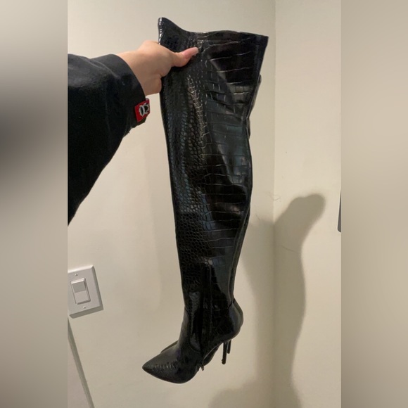 Thigh high slouch boots - Picture 6 of 6